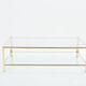 Table basse bronze J.T. Lepelletier pour Broncz vers 1960