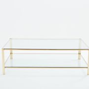 Bronze coffee table JT Lepelletier for Broncz circa 1960