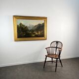 Mountain landscape, Tyrol Eduard Boehm 19th century oil on canvas