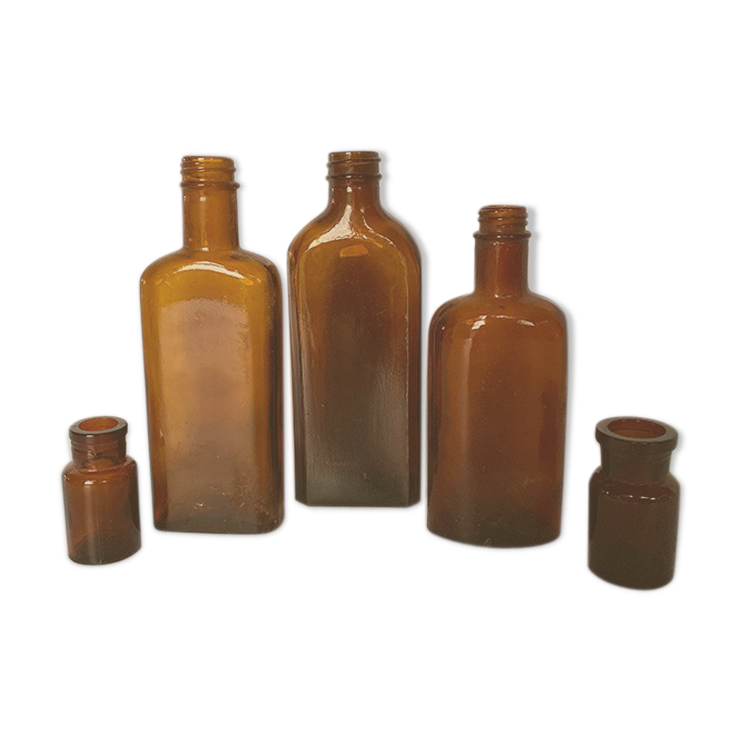 Lot of 5 old bottles
