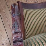 Pair of armchairs style Empire period 19th century