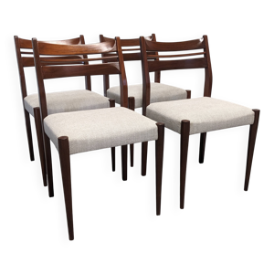 Série de 4 chaises de
