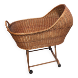 Rattan cradle