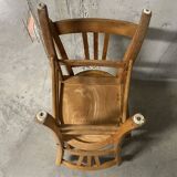 Pair of 1950s bistro chairs