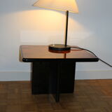 Elm magnifying glass coffee table