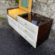 VINTAGE DRESSING TABLE WITH 6 DRAWERS 1960-1970 ROGER LANDAULT