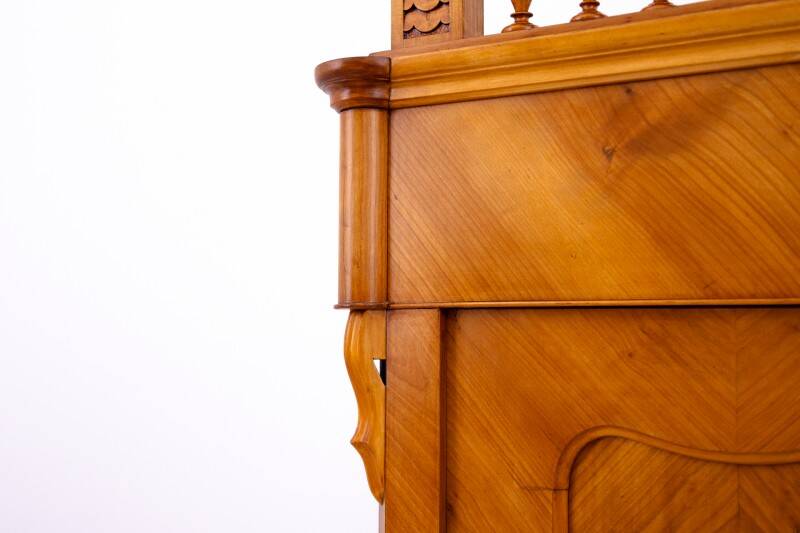 Antique wardrobe, Western Europe, around 1900. After renovation.