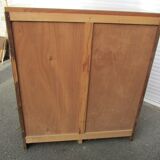 Double curtain binder, 1950-1960 in oak