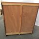 Double curtain binder, 1950-1960 in oak