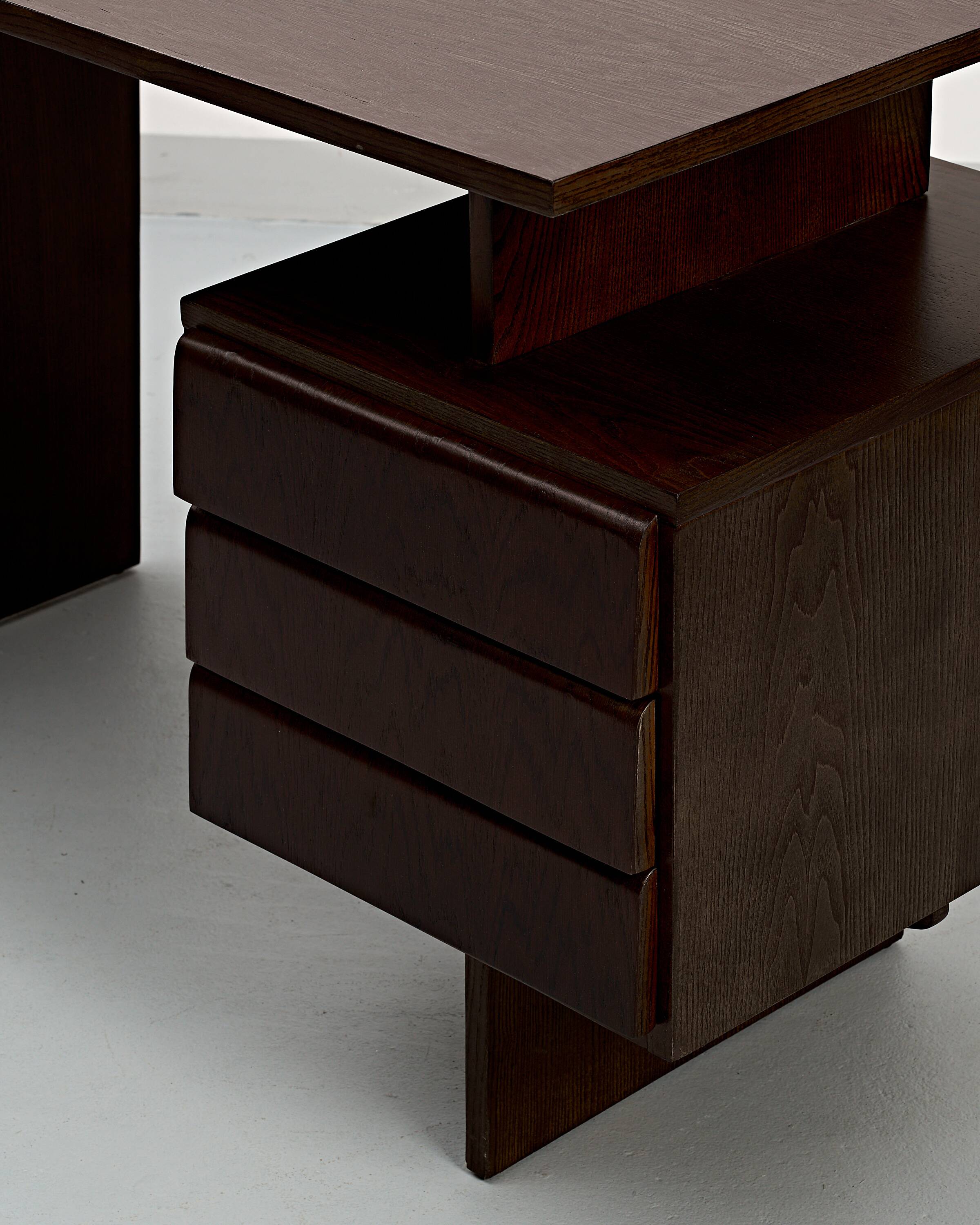 Czechoslovakian Writing Desk by Bohumil Landsman for Jitona, 1970s
