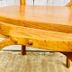 Baumann armchair curved wood armrests