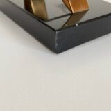 Art Deco bookends - Gold Starry, 20th century