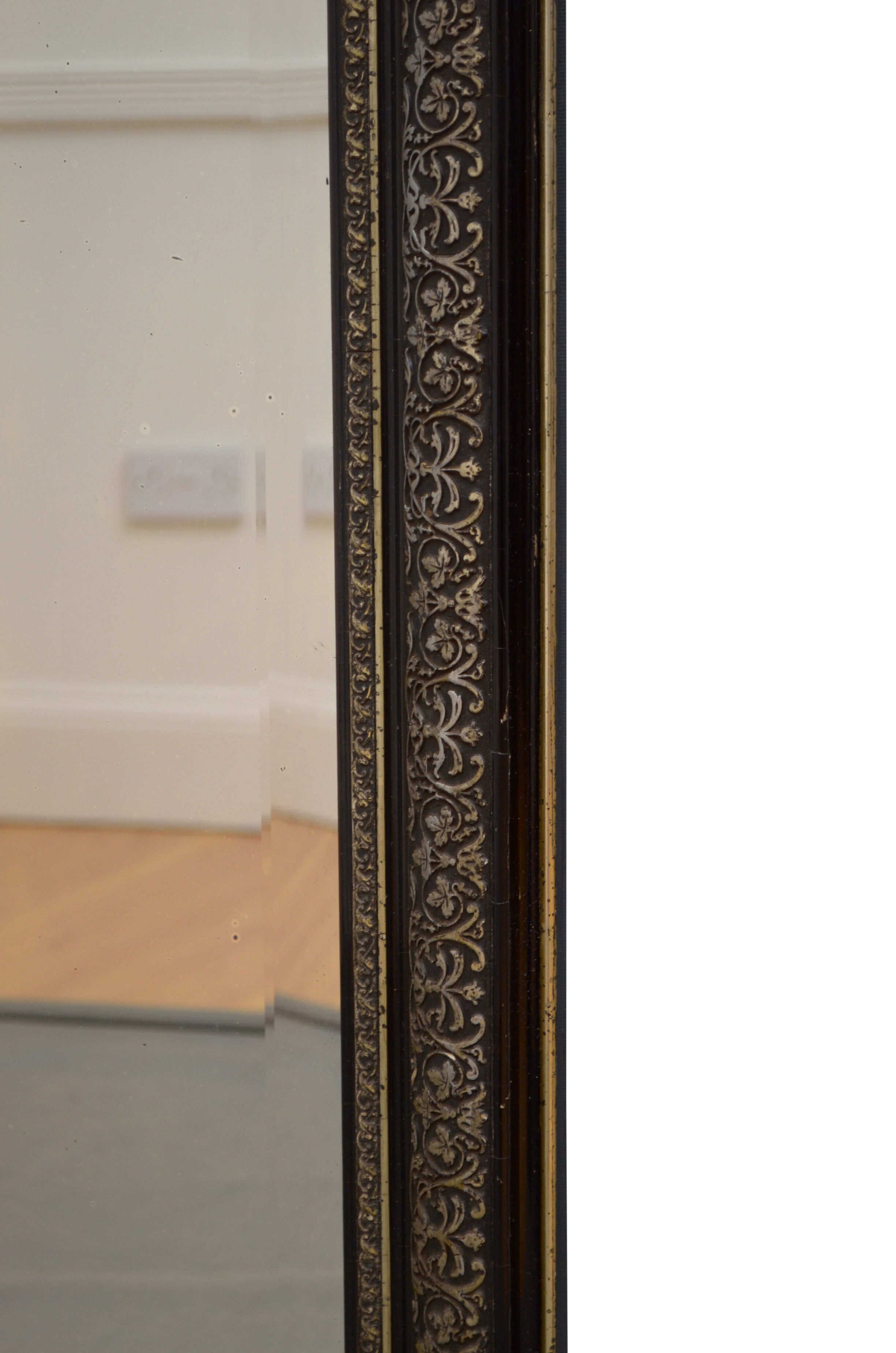 Mirror 19th 57x105cm
