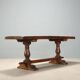 Table en châtaignier fin XIXe siècle