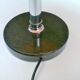 Desk lamp orange with black marble 1950 s base