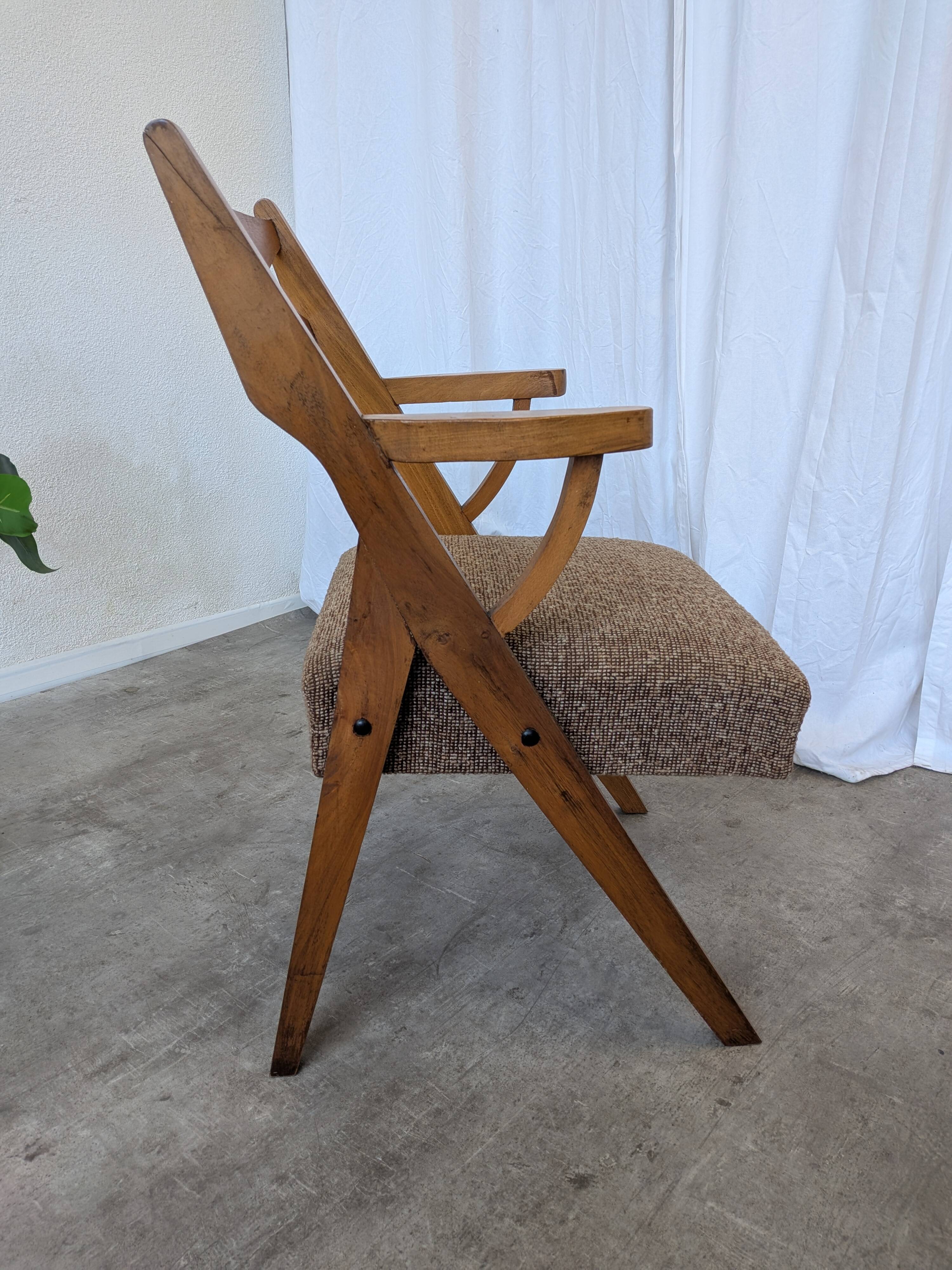 Vintage cocktail armchair from the 1970s