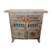 Antique patinated sideboard – Chic country spirit – Unique piece