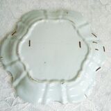 Assiette décorative Delft ancienne bleu et blanc avec motifs chinois