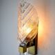 Wall lamp "sheet" by Carl Fagerlund, Murano glass, Germany, 1970