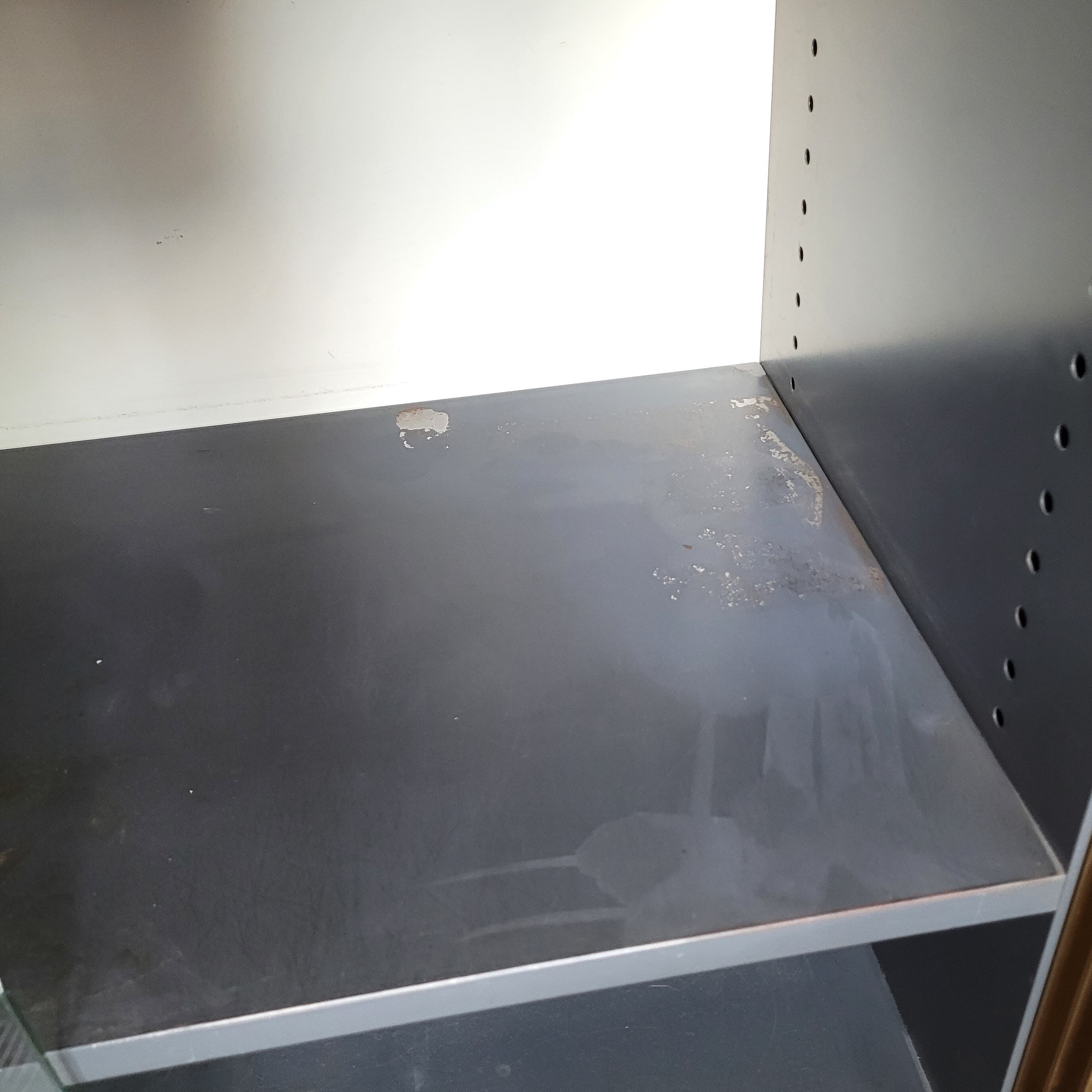 Steel sideboard in a Strafor row around 1960