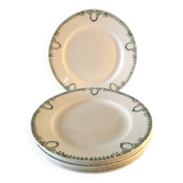 6 Assiettes Terre de Fer, Saint Amand