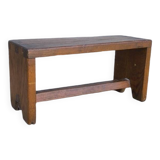 Solid pine step stool circa 1950