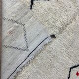 Handmade Moroccan Berber rug 253 X 153 CM