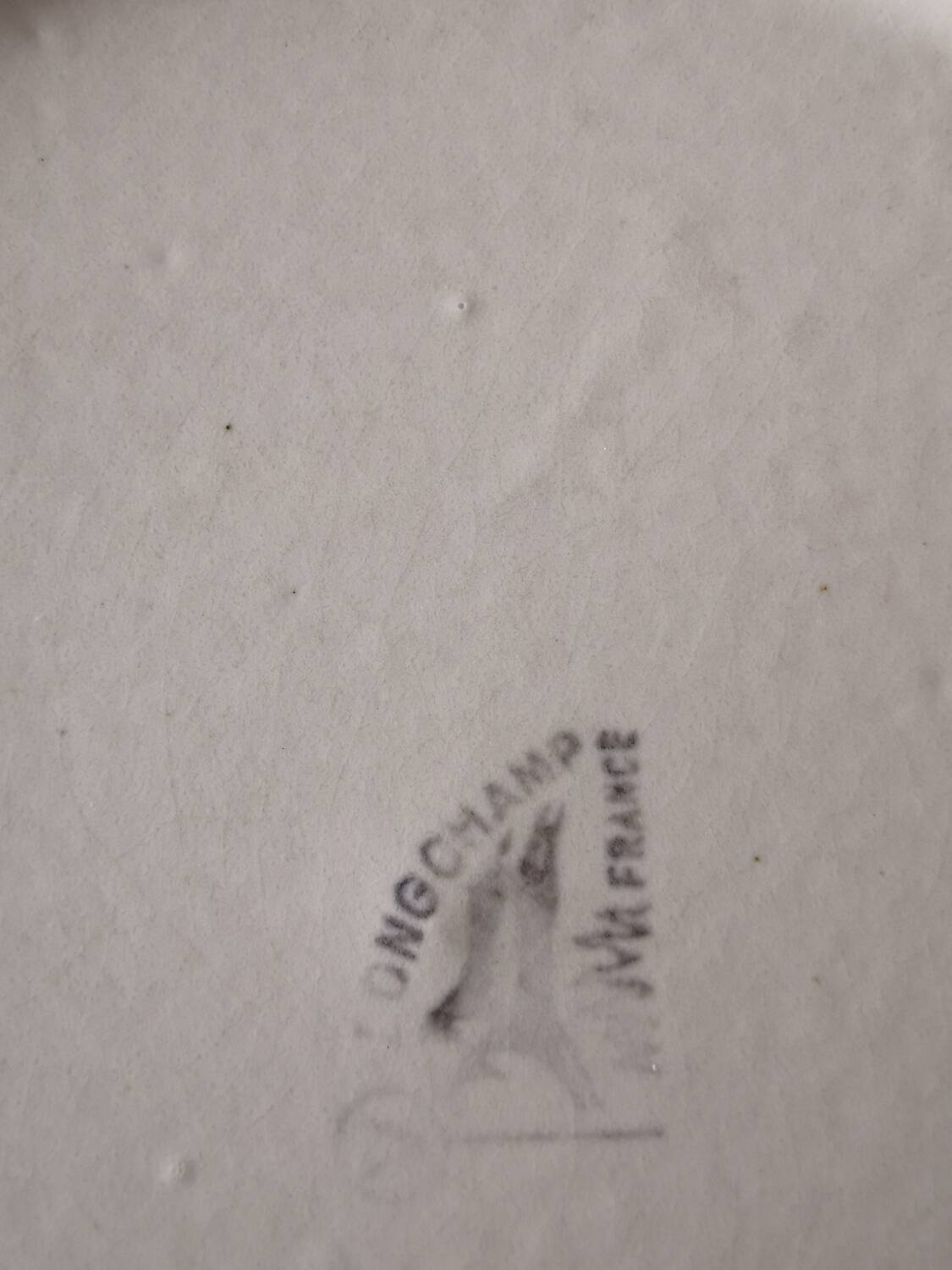 Set of 10 vintage Longchamp plates