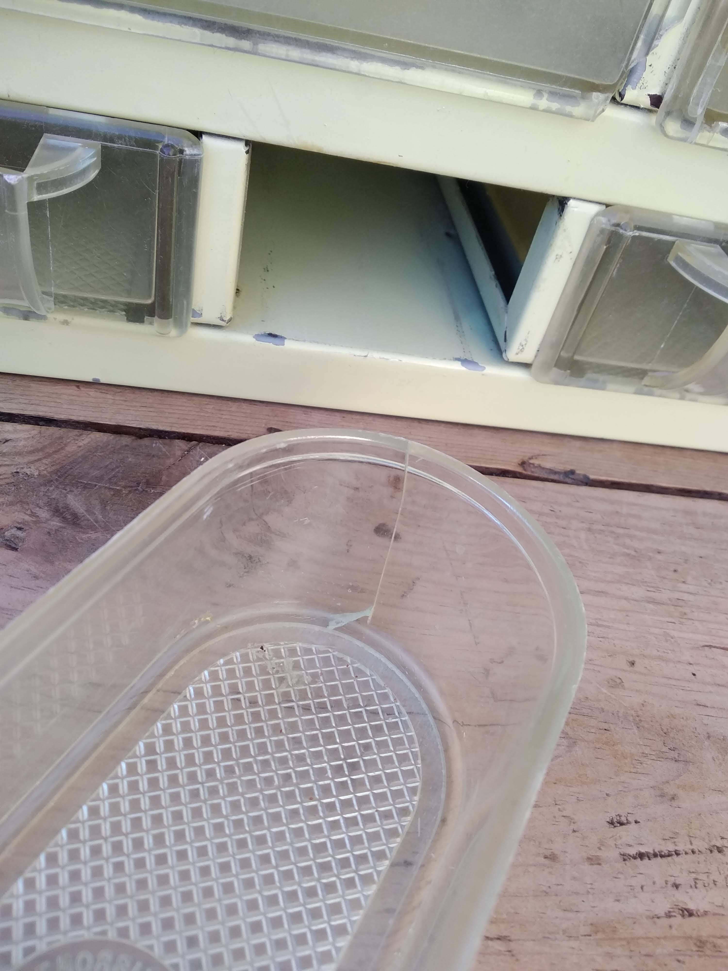 Storage unit with lockers brand PlexiBronze - 1950s