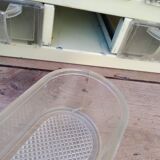 Storage unit with lockers brand PlexiBronze - 1950s