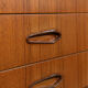 Mid-Century Freestanding Teak Kidney Desk, Denmark, 1960s