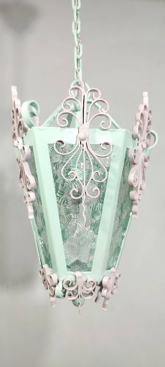 Plafonnier ou lanterne. Espagne, années 1980.