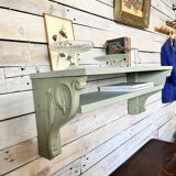 Celadon solid wood shelf