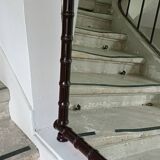 Vintage bamboo style mirror