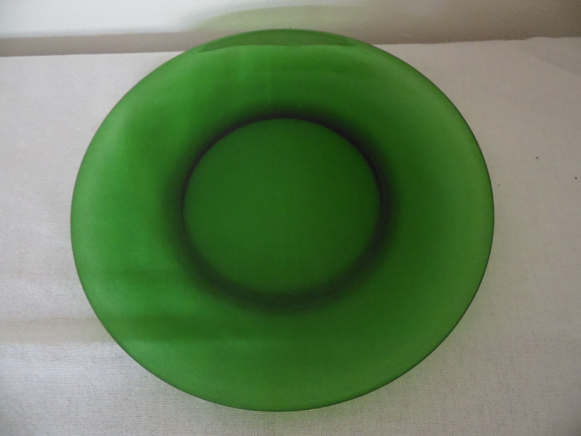 Service 19 pieces Vereco vert transparent
