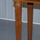 Pair of console tables David Linley 1993 walnut burr