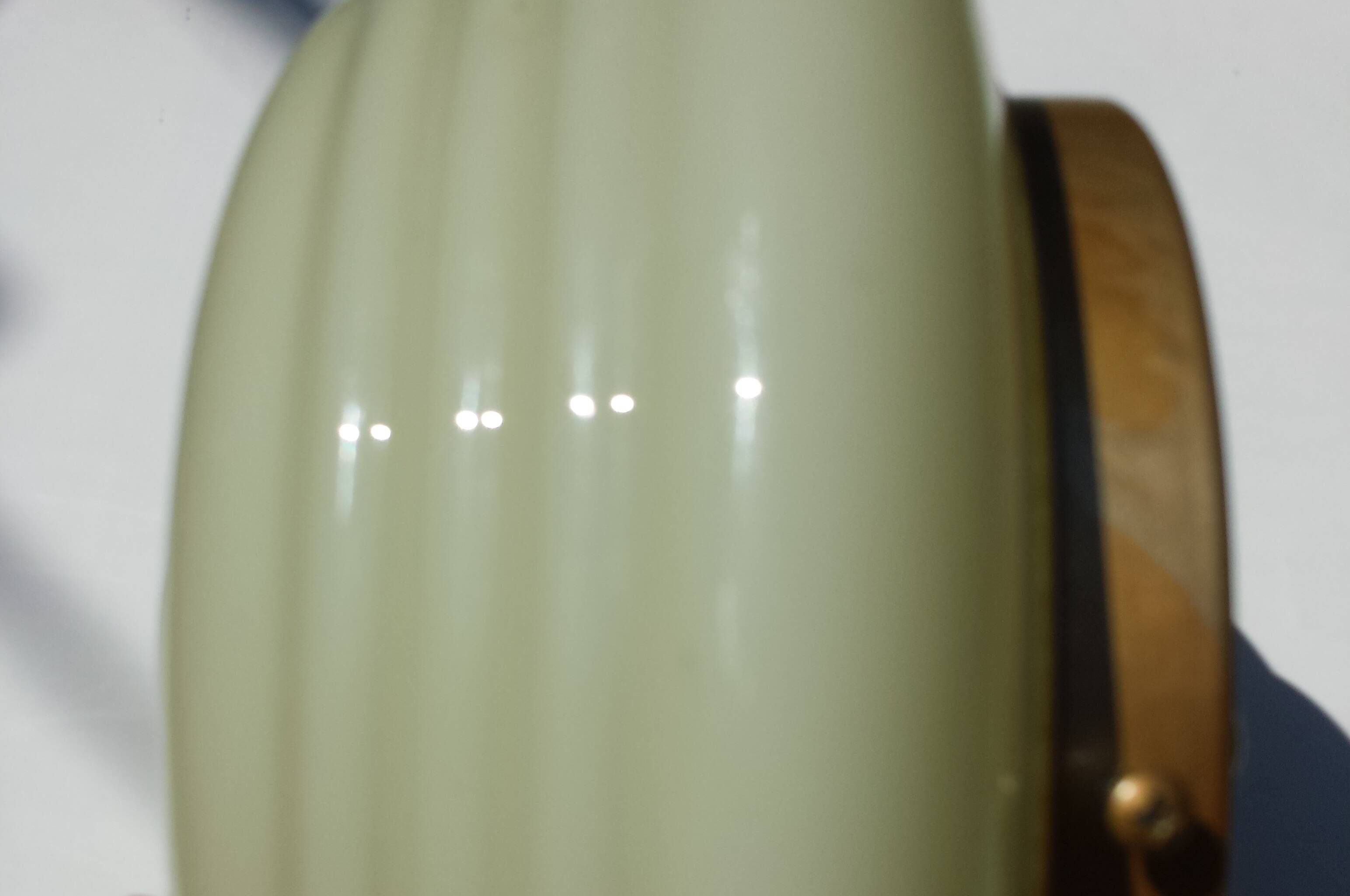 Vintage Opaline Glass Wall Sconce Ceiling Light