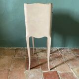 Bedside fruit wood XIXth beige patina