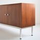 Superb teak and chrome sideboard 1960 vintage Belgium