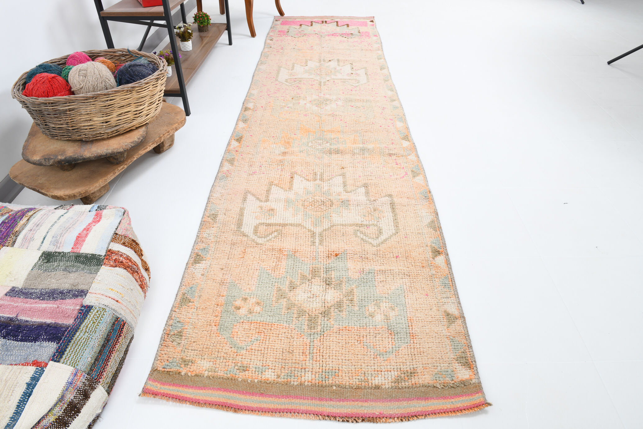 Runner rug, 88x348cm