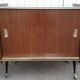 Meuble bar vintage tournant 1960
