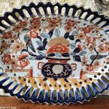 Central openwork dish in Chinese porcelain Adèle Carey