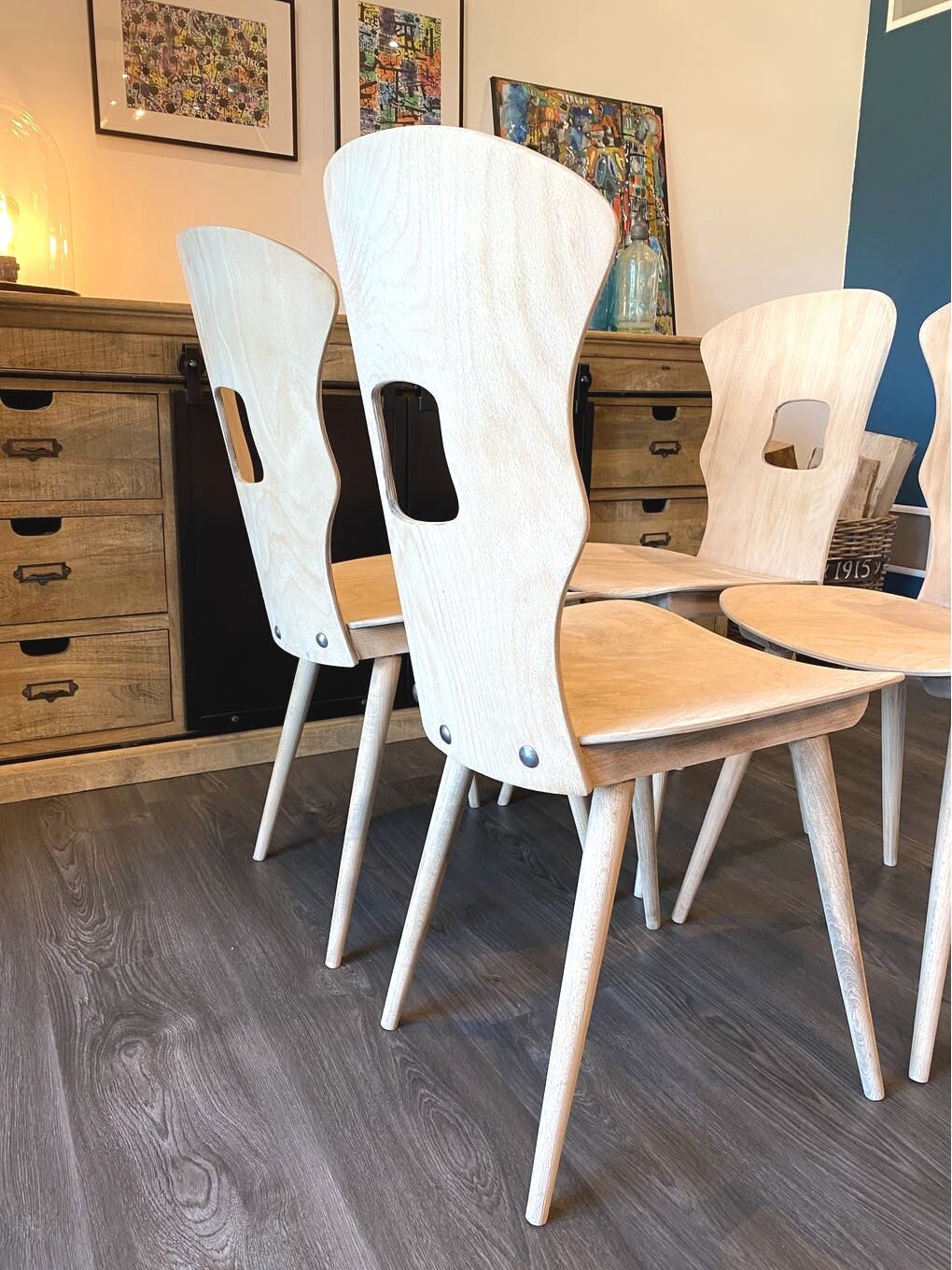 Baumann bistro series of 4 chairs