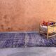 Moroccan rug Beni M'Guild purple - 367 x 176 cm