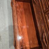 Maugrion rattan chest of drawers