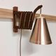 Applique teck Le Klint scandinave 1950