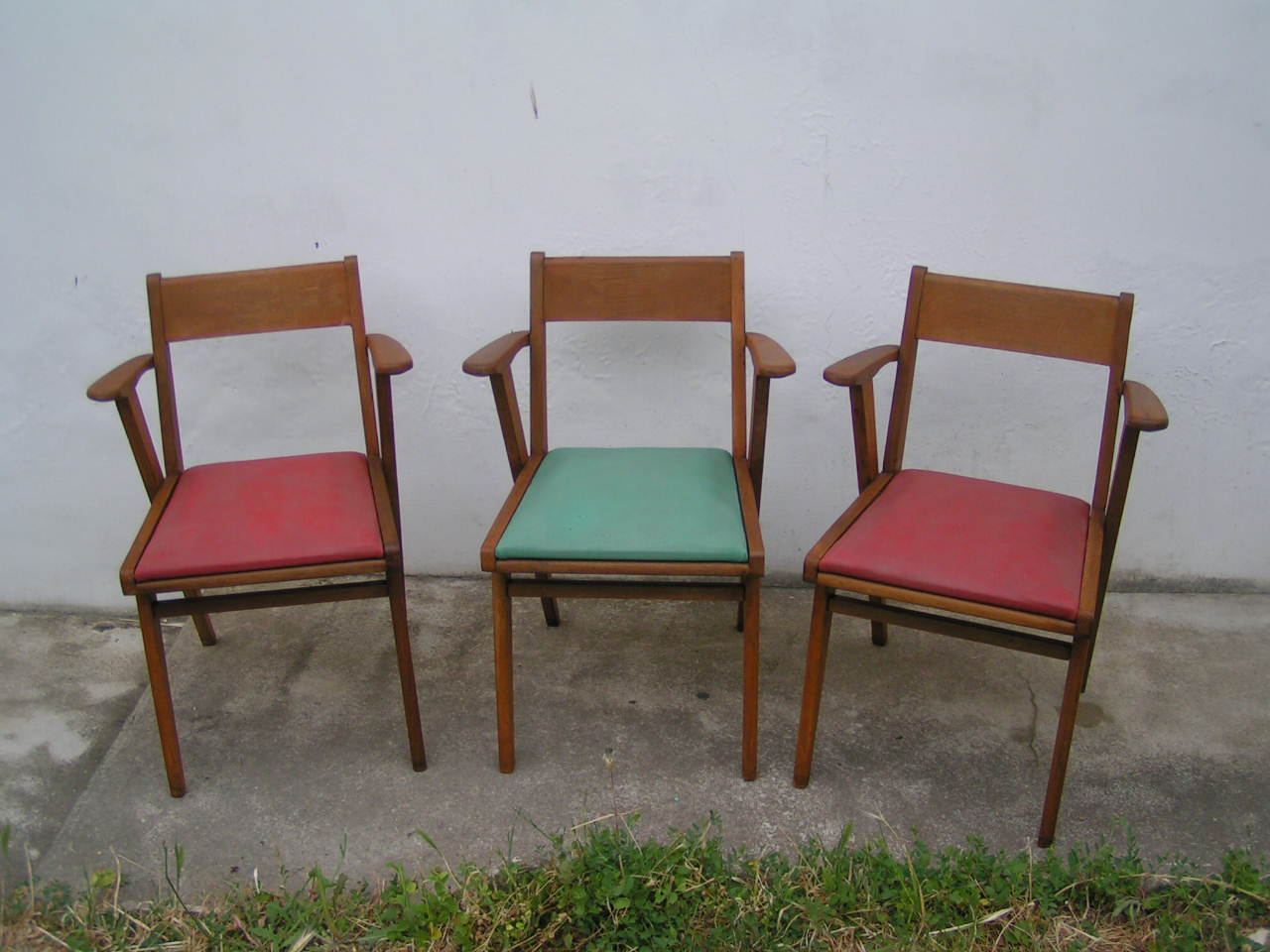 Bridge armchairs 60s