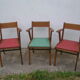 Fauteuils bridge années 60