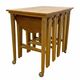 Vintage nesting tables by Paul Hundevad, Czech design, 1960s