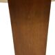 Vintage side table art deco style 80s wood minimalist design